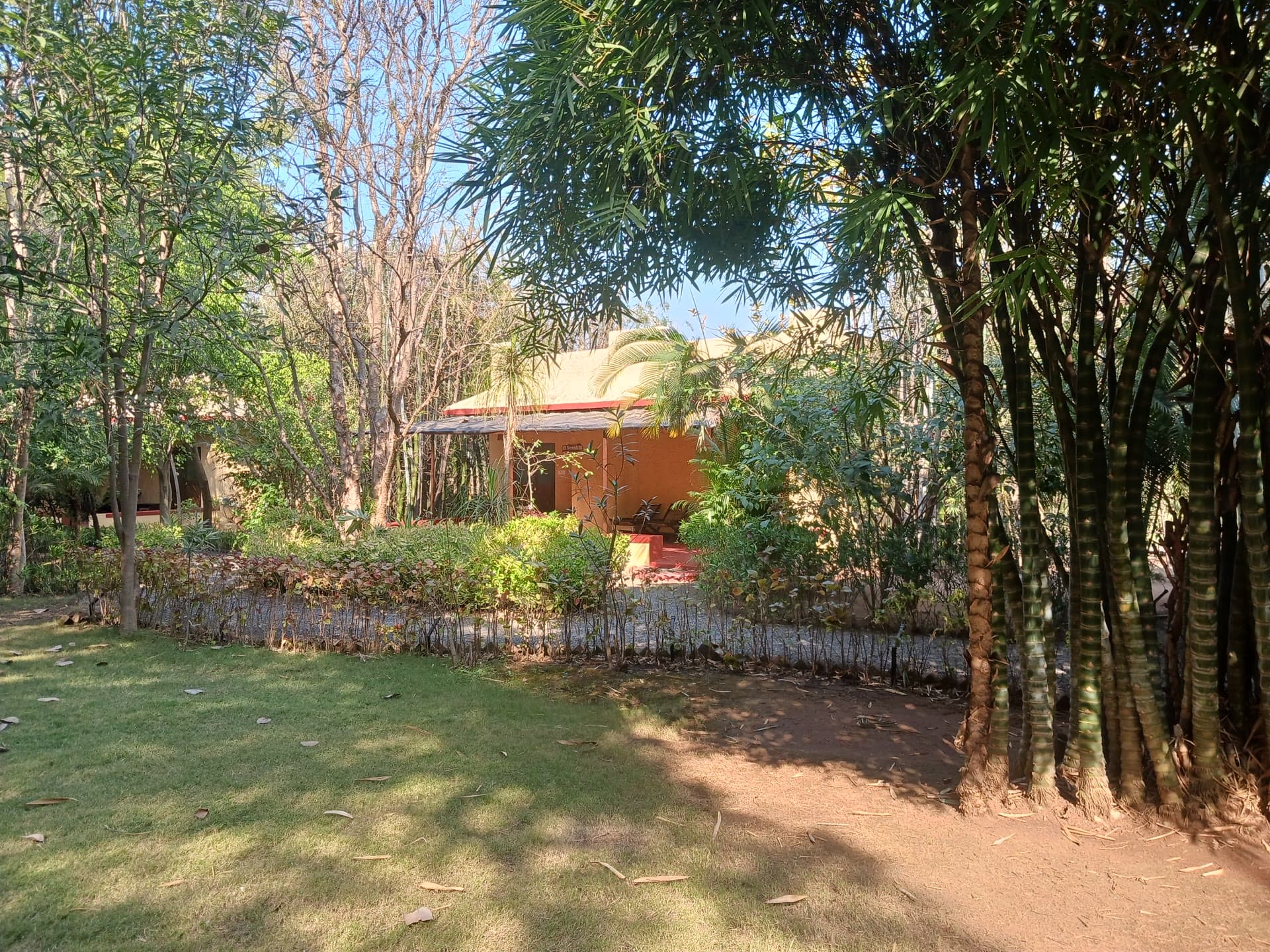 Deluxe air-conditioned cottage room at Kohka Wilderness Camp